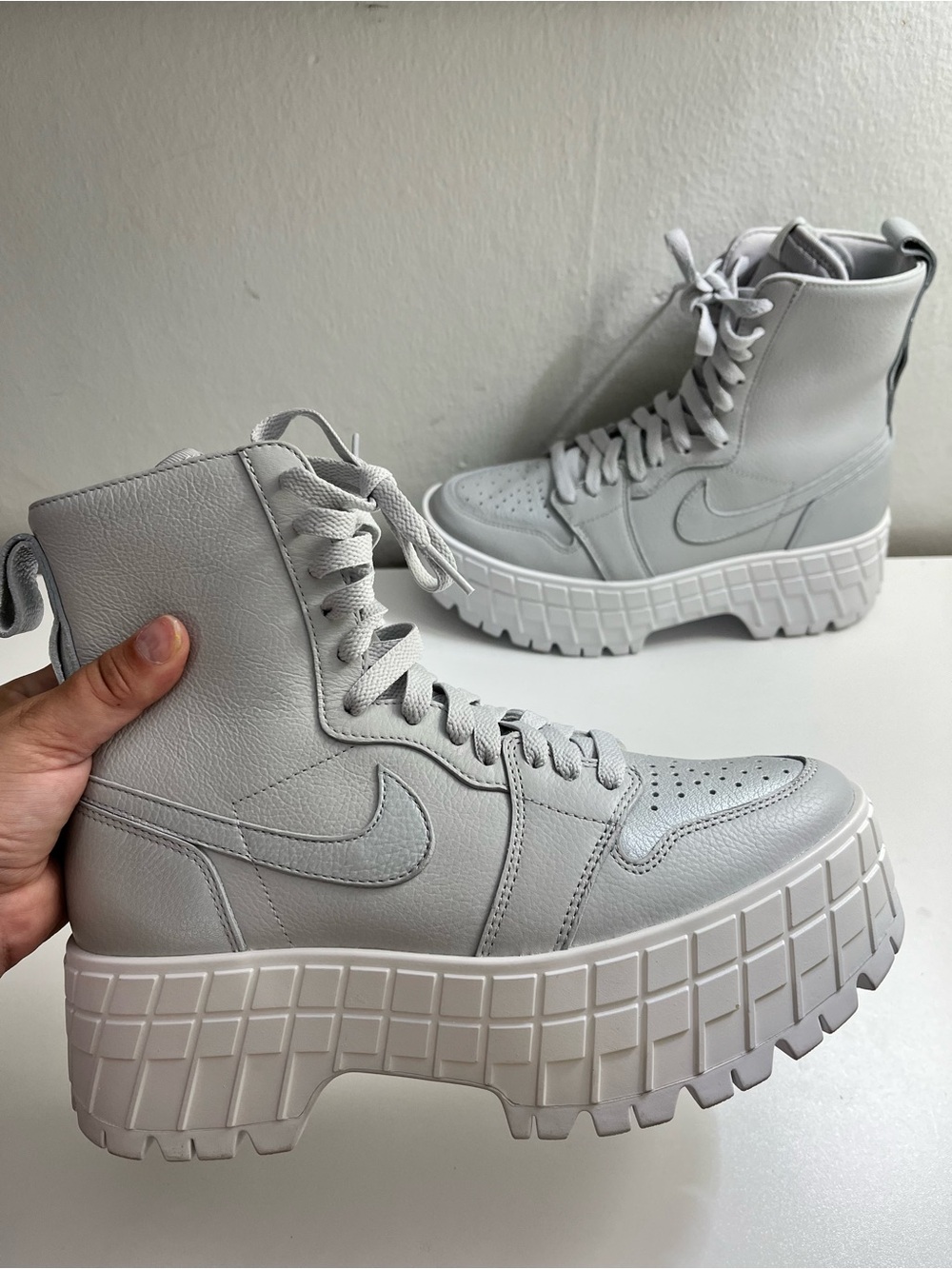 RARE Nike Air Jordan 1 Brooklyn Boot Sample Size 7 - Picture 2 of 12